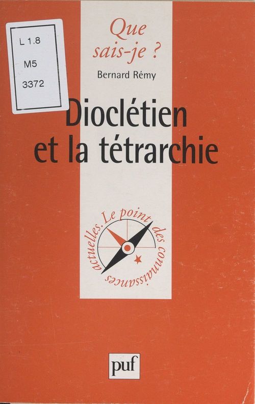 ebook cover of Dioclétien et la tétrarchie, by Bernard Rémy