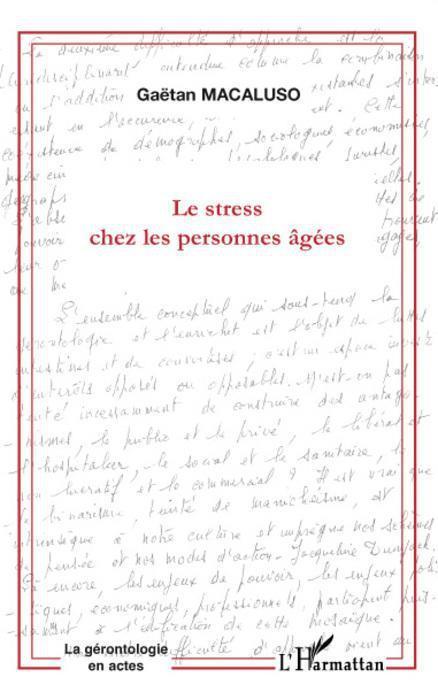 ebook cover of LE STRESS CHEZ LES PERSONNES AGÉES, by Gaëtan Macaluso