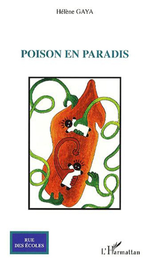 Couverture ebook de Poison en paradis, de Hélène Gaya