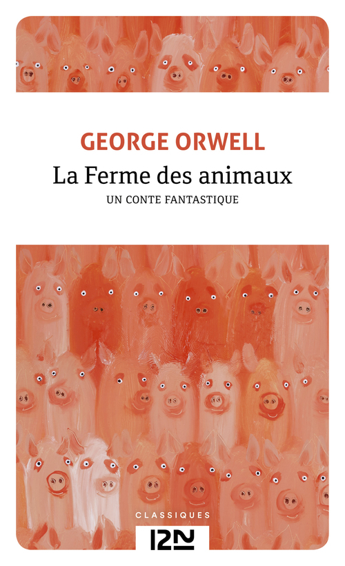 ebook cover of La Ferme des animaux, by George Orwell