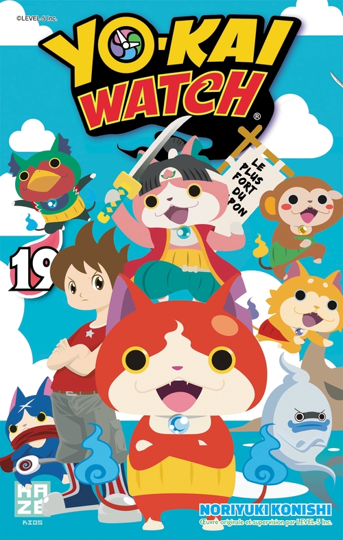Couverture ebook de Yo-kai Watch T19, de Noriyuki Konishi