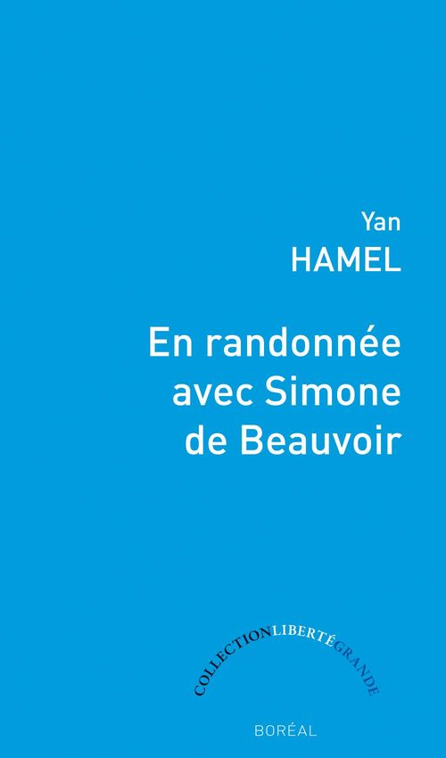 ebook cover of En randonnée avec Simone de Beauvoir, by Yan Hamel