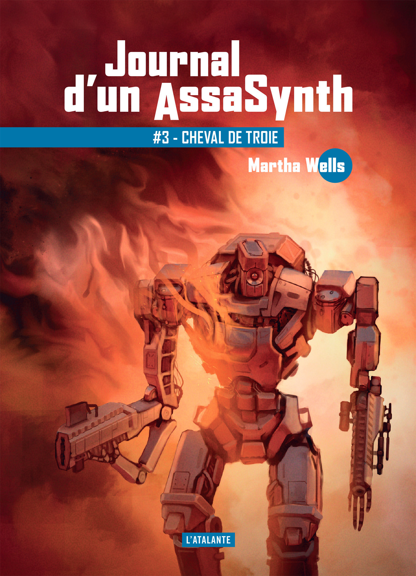 Couverture ebook de Cheval de Troie, de Martha Wells