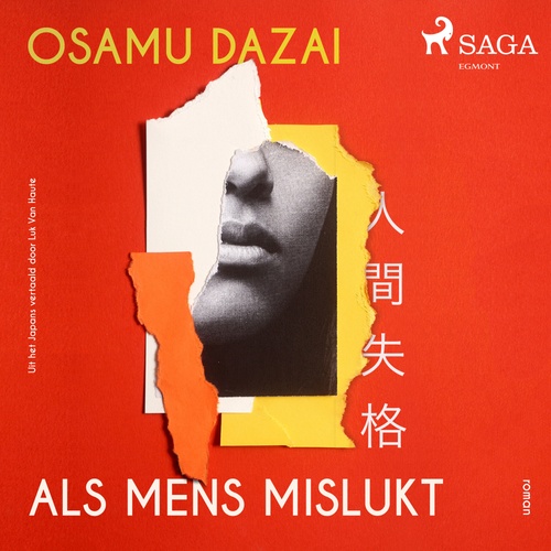 audiobook cover of Als mens mislukt, by Osamu Dazai