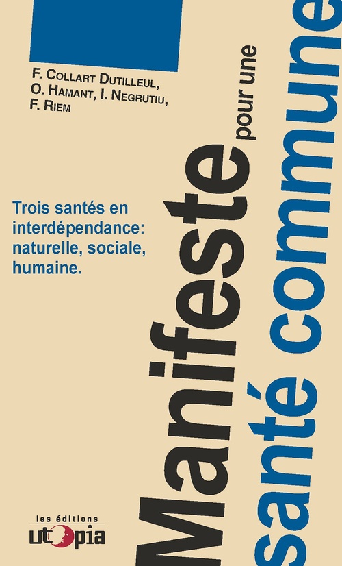Couverture ebook de Manifeste pour une santé commune, de Fabrice Riem