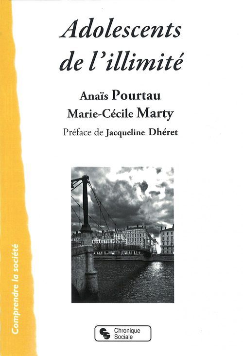 Couverture ebook de Adolescents de l'illimité, de Marie-cécile Marty, Anaïs Pourtau