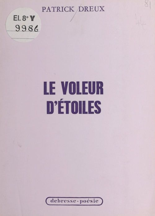 Couverture ebook de Le voleur d'étoiles, de Patrick Dreux