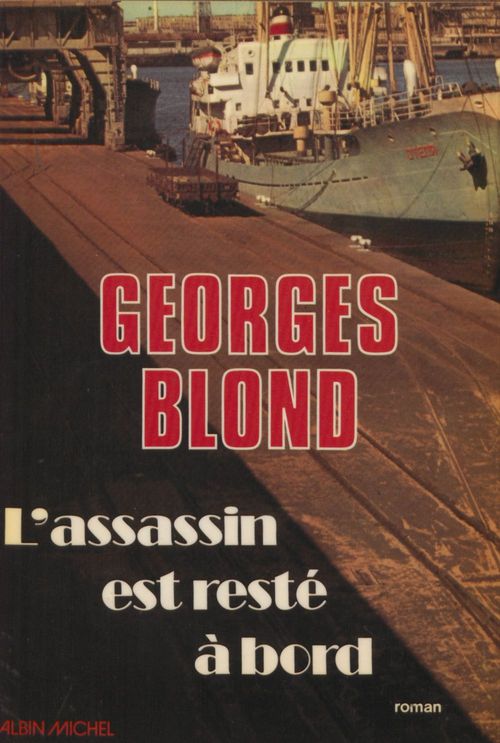 Couverture ebook de L'assassin est resté à bord, de Georges Blond