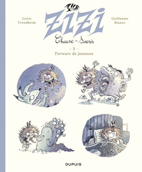 ebook cover of Zizi chauve-souris - Tome 3 - Terreurs de jeunesse, by Lewis Trondheim, Guillaume Bianco