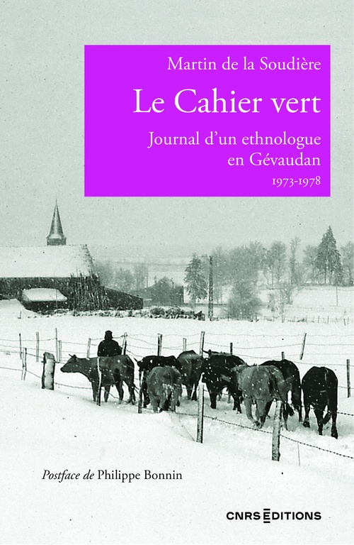 ebook cover of Le Cahier vert - Journal d'un ethnologue en Gévaudan 1973-1978, by Martin de La Soudière