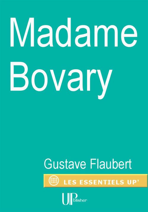 Couverture ebook de Madame Bovary, de Gustave Flaubert
