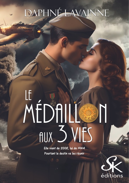 ebook cover of Le médaillon aux trois vies, by Daphné Lavainne