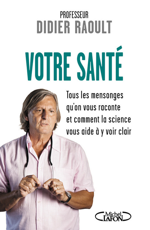 Couverture ebook de Votre santé, de Didier Raoult