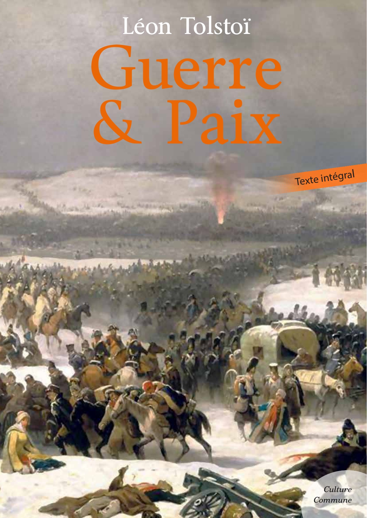 ebook cover of Guerre et Paix, by Leon Tolstoi