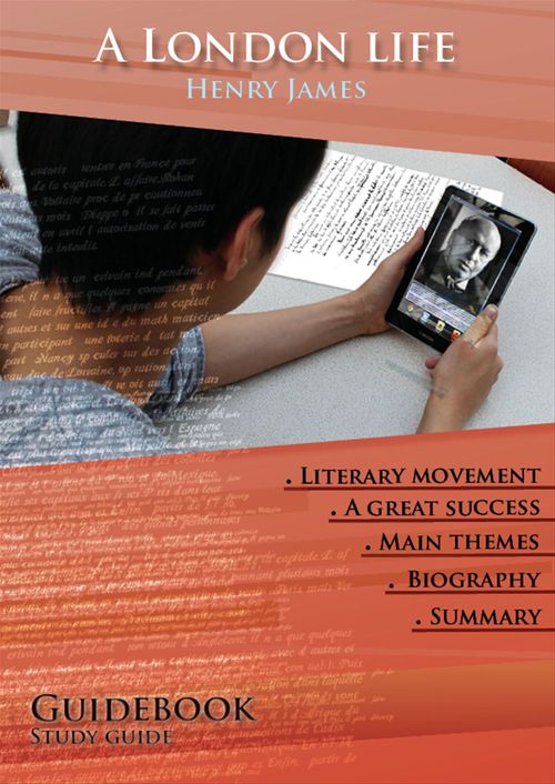 Couverture ebook de Study guide A London life, de Henry James