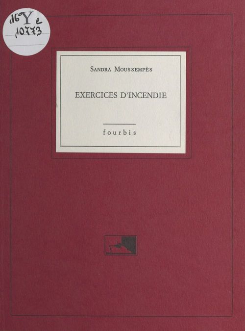 Couverture ebook de Exercices d'incendie, de Moussempes