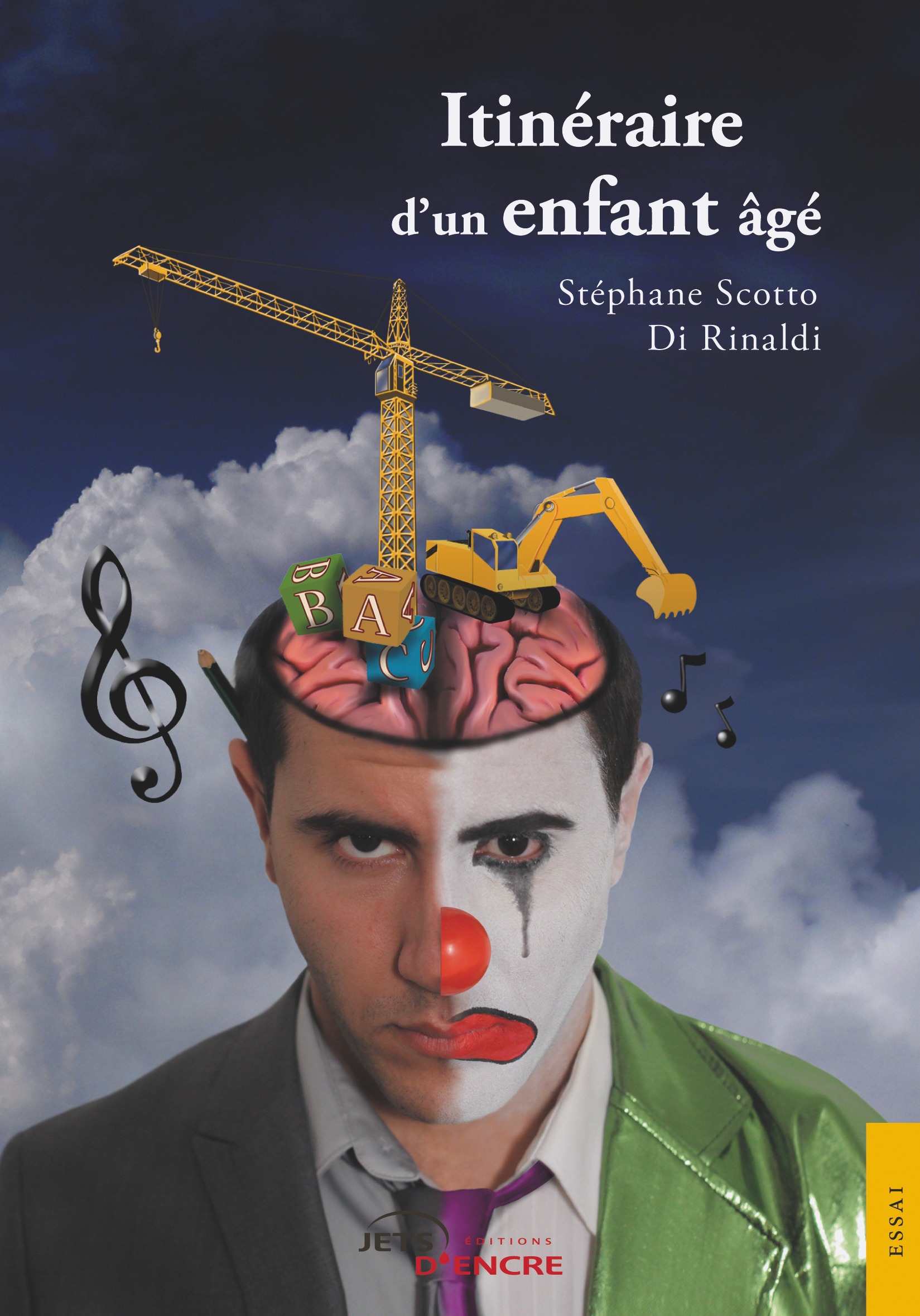 Couverture ebook de Itinéraire d'un enfant âgé, de Stéphane Scotto Di Rinaldi