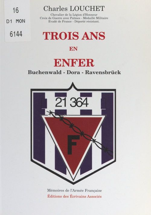 Couverture ebook de Trois ans en enfer, de Charles Louchet
