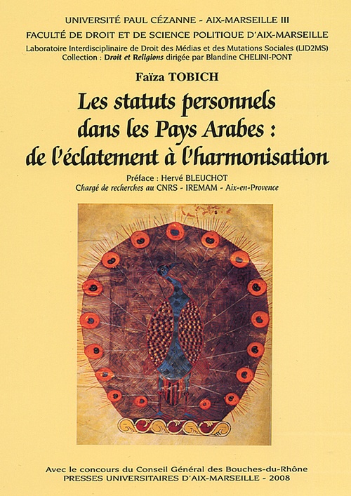 ebook cover of Les statuts personnels dans les pays arabes, by Faiza Tobich