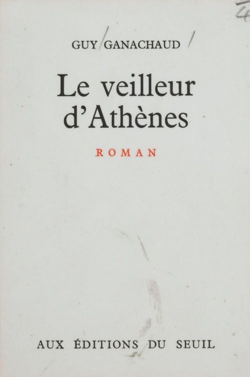 ebook cover of Le veilleur d'Athènes, by Guy Ganachaud