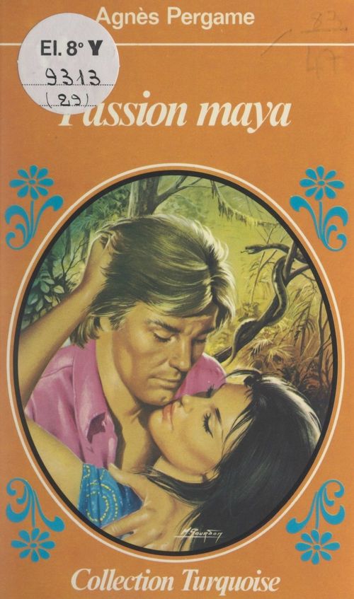 ebook cover of Passion maya, by Agnes Pergame