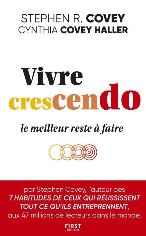 ebook cover of Vivre crescendo, by Haller Cynthia Covey, Stephen R. Covey
