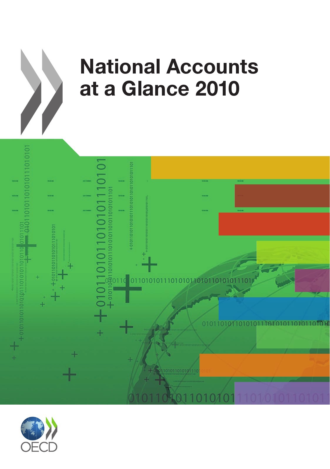 Couverture ebook de National Accounts at a Glance 2010, de Collective