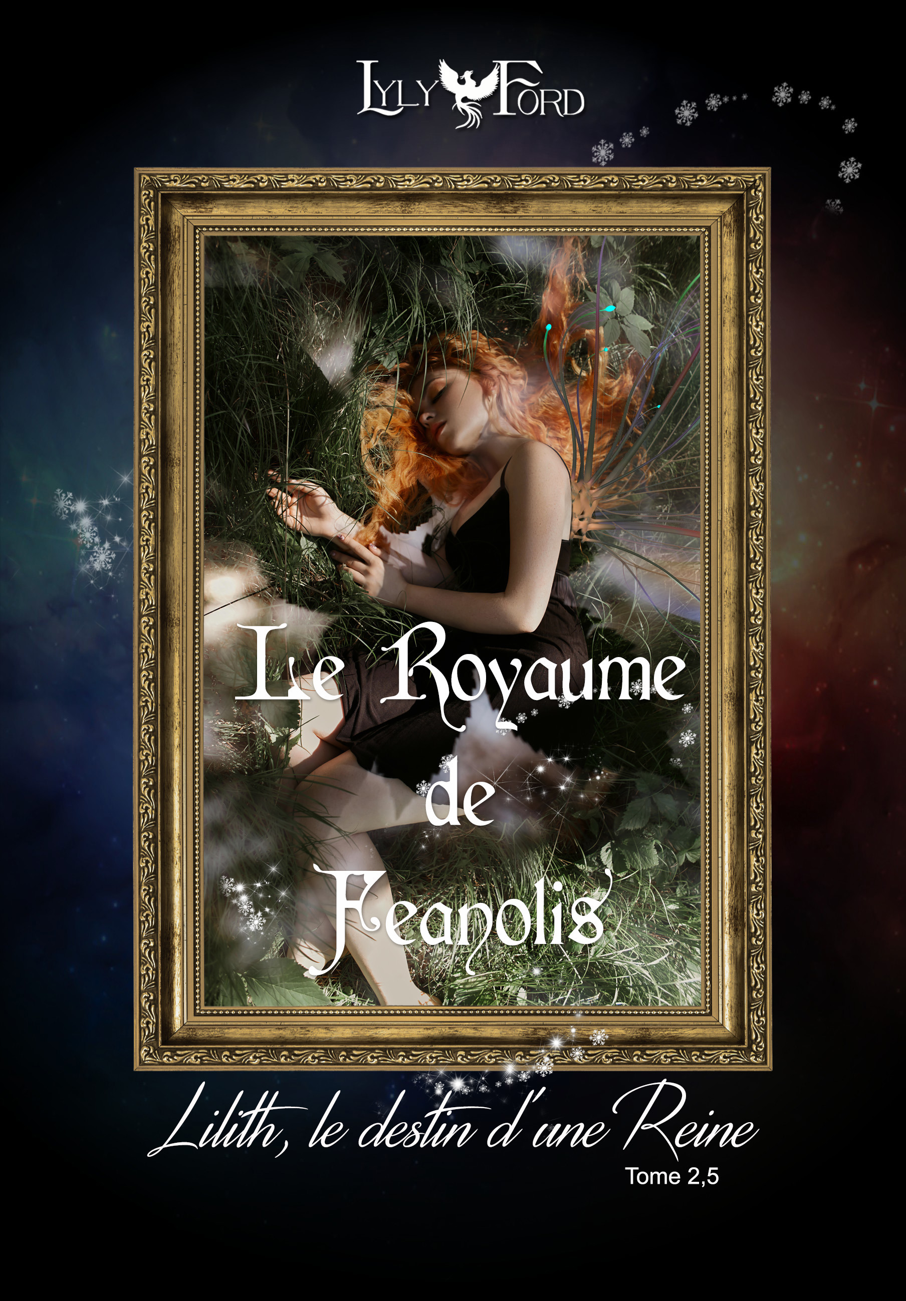Couverture ebook de Le Royaume de Feanolis  : Tome 2,5 Lilith, le Destin d'une Reine, de Lyly Ford