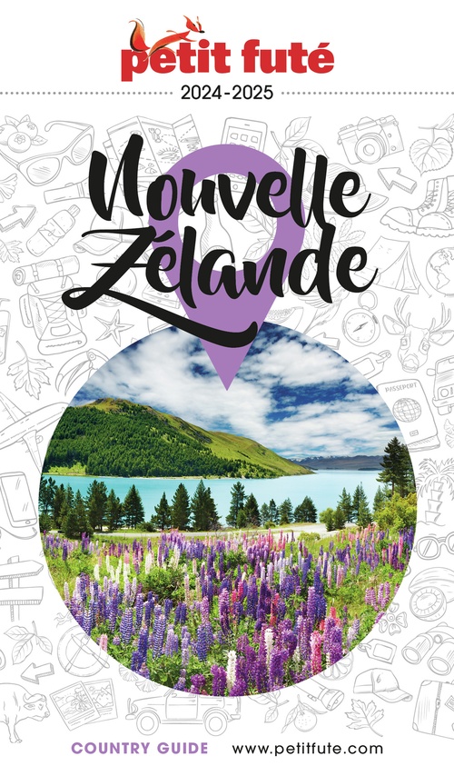 Couverture ebook de Guide Nouvelle Zélande 2024/2025 Petit Futé, de Collectif petit futé