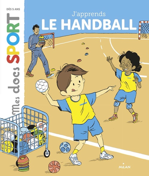 Couverture ebook de J'apprends le handball, de Jérémy Rouche