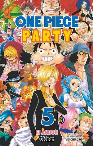 Couverture ebook de One Piece Party - Tome 05, de Eiichiro Oda, Ei Andoh