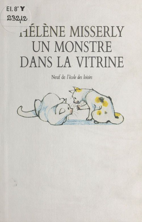ebook cover of Un monstre dans la vitrine, by Misserly