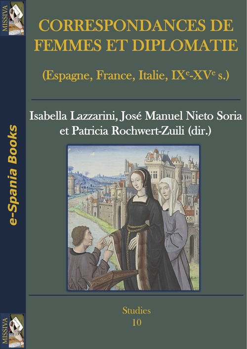 Couverture ebook de Correspondances de femmes et diplomatie, de