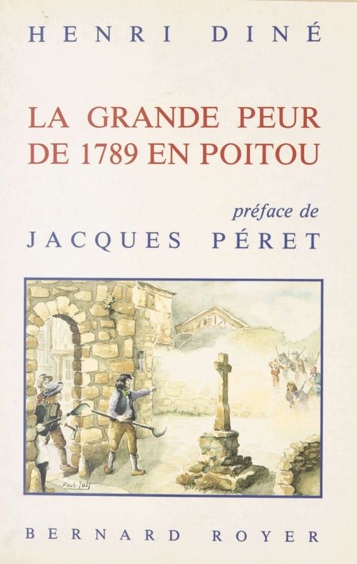 ebook cover of La Grande Peur de 1789 en Poitou, by Henri Diné
