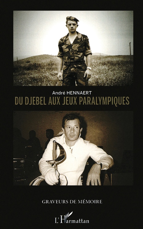 Couverture ebook de Du Djebel aux jeux paralympiques, de André Hennaert