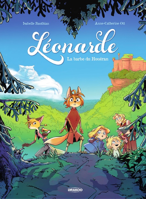 Couverture ebook de Léonarde - Tome 1 - La barbe du Houréan, de Isabelle Bauthian