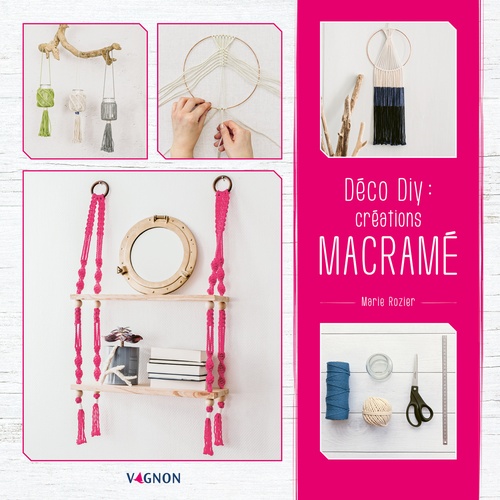 ebook cover of Déco DIY : Créations macramé, by Marie Rozier