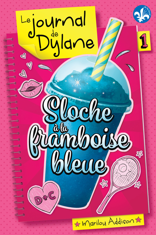Couverture ebook de Sloche à la framboise bleue, de Marilou Addison
