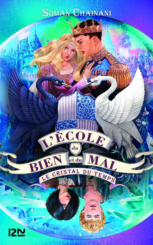 Couverture ebook de L'école du bien et du mal - tome 5 Le cristal du temps, de Soman Chainani
