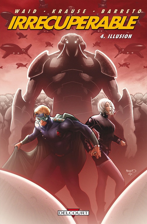 ebook cover of Irrécupérable T04 - Illusion, by Waid-M+Barreto-D, Mark Waid, Peter Krause