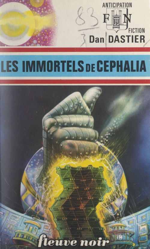 Couverture ebook de Les immortels de Céphalia, de Dan Dastier