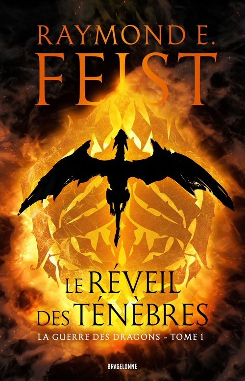 Couverture ebook de La Guerre des Dragons, T1 : Le Réveil des ténèbres, de Raymond E. Feist