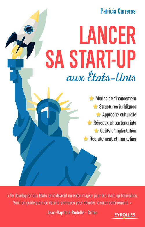 ebook cover of Lancer sa start-up aux Etats-Unis, by Patricia Carreras