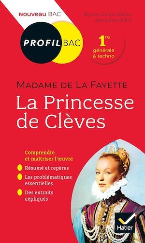 Couverture ebook de Profil - Mme de Lafayette, La Princesse de Clèves, de Myriam Dufour-Maître, Jacqueline Milhit