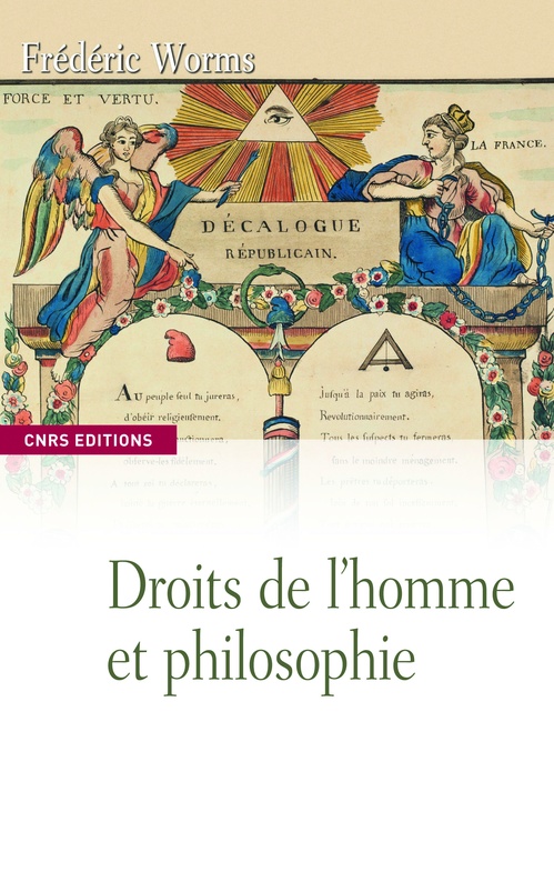 Couverture ebook de Droits de l´homme et philosophie, de Frédéric Worms