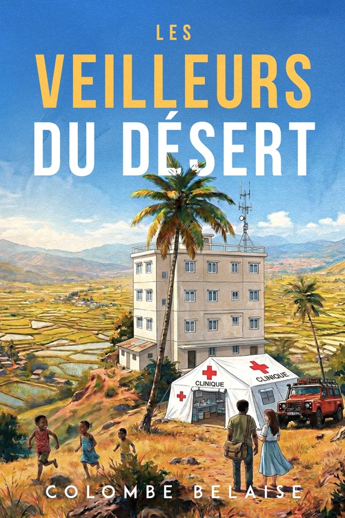 ebook cover of Les Veilleurs du désert, by Colombe Belaise