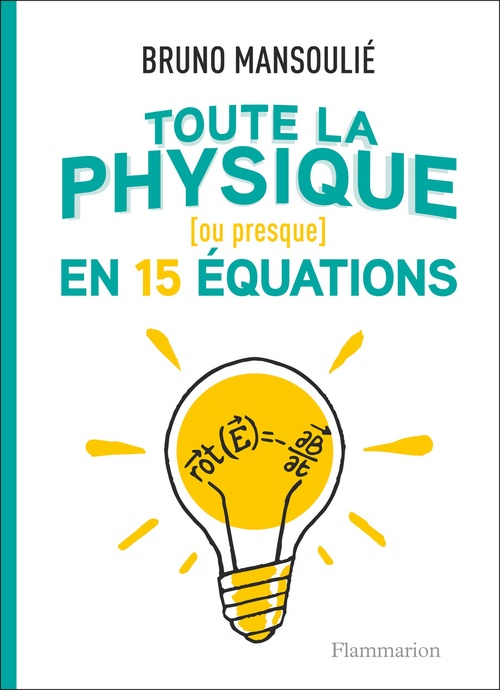 ebook cover of Toute la physique (ou presque) en 15 équations, by Lison Bernet, Bruno Mansoulié
