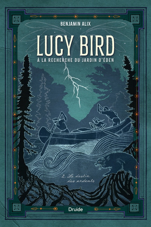 Couverture ebook de Lucy Bird à la recherche du jardin d'Éden, tome 2, de Benjamin Alix