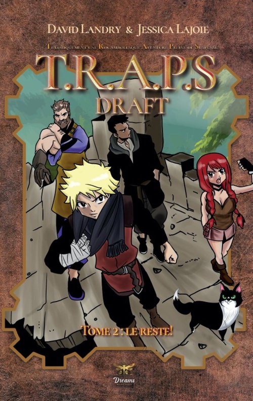 Couverture ebook de Le Draft de TRAPS (Version Générale) - Tome 2.2, de David Landry, Jessica Lajoie, Marie-Michelle Savard
