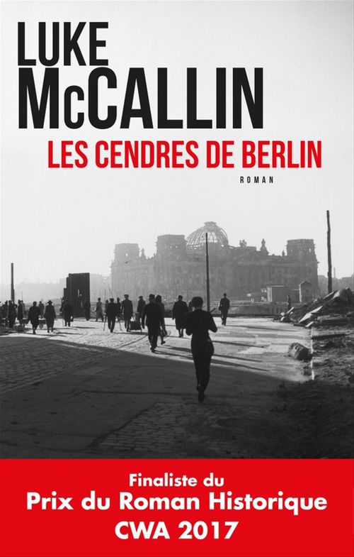 ebook cover of Les cendres de Berlin, by Luke McCallin